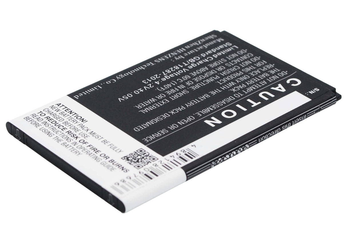 3.7V, Li-ion, 1500mAh, SmartPhone battery fits Prestigio, Pap3400 Duo, Multiphone 3400 Duo, 5.55Wh Mobile, SmartPhone Cameron Sino Technology Limited (Smartphone)