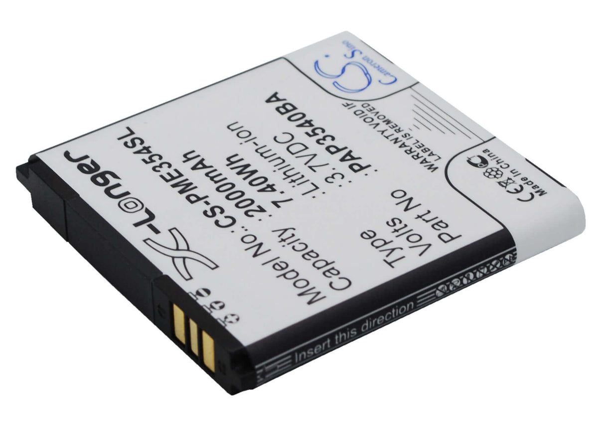 3.7V, Li-ion, 2000mAh, SmartPhone battery fits Prestigio, Pap3540 Duo, Multiphone 3540 Duo, 7.4Wh Mobile, SmartPhone Cameron Sino Technology Limited (Smartphone)