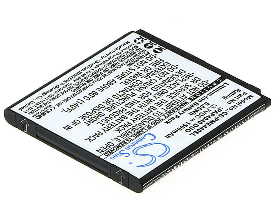 3.7V, Li-ion, 1500mAh, SmartPhone battery fits Prestigio, Pap4040 Duo, Multiphone 4040 Duo, 5.55Wh Mobile, SmartPhone Cameron Sino Technology Limited (Smartphone)