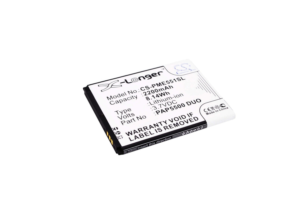 3.7V, Li-ion, 2200mAh, SmartPhone battery fits Prestigio, Pap5500 Duo, Multiphone 5500 Duo, 8.14Wh Mobile, SmartPhone Cameron Sino Technology Limited (Smartphone)