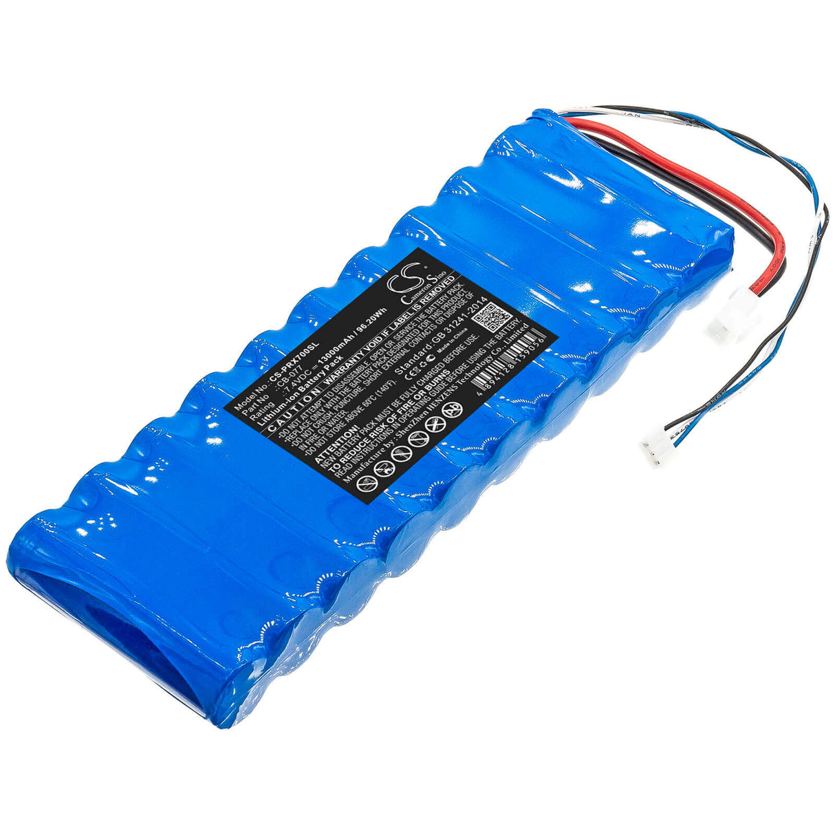 7.4V, Li-ion, 13000mAh, Equipment battery fits Promax, Cb-077, automatic TV satellite level m, Tv Explorer Ii, 96.2Wh Equipment, Survey, Test Cameron Sino Technology Limited
