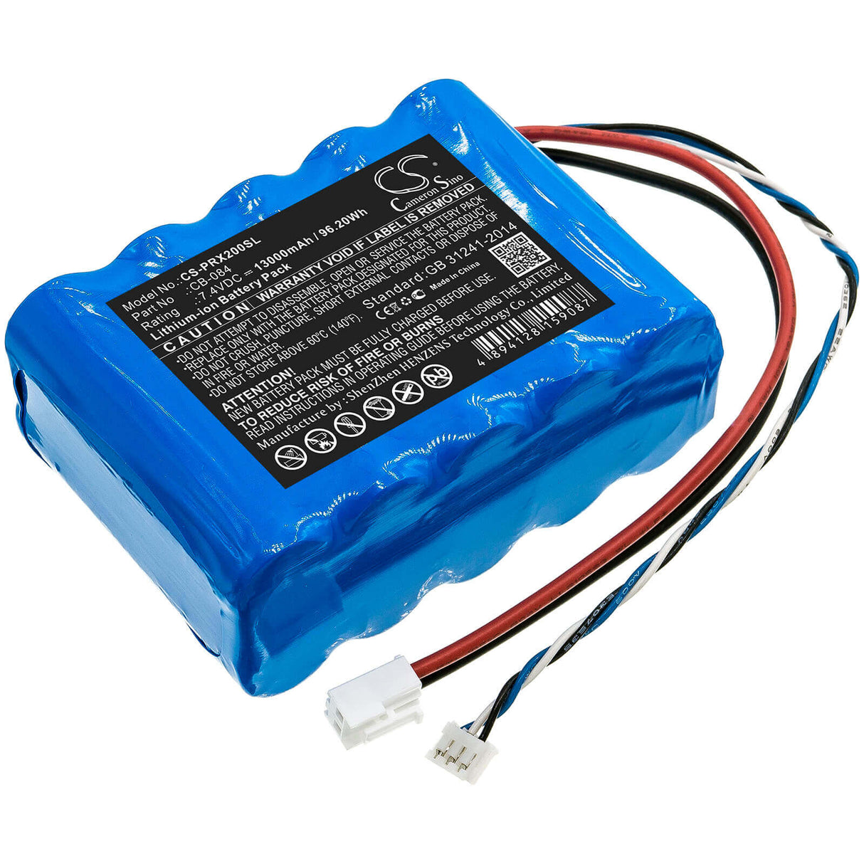 7.4V, Li-ion, 13000mAh, Equipment battery fits Promax, Cb-084, Neo +, Neo 2 Atsc, 96.2Wh Equipment, Survey, Test Cameron Sino Technology Limited