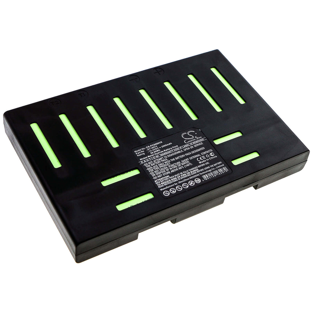 14.4V, Ni-MH, 2500mAh, Vacuum battery fits Robojet, Cleanmate, Pro Qq6, Qq-5a, Qq-5s, 36.00Wh Vacuum Cameron Sino Technology Limited