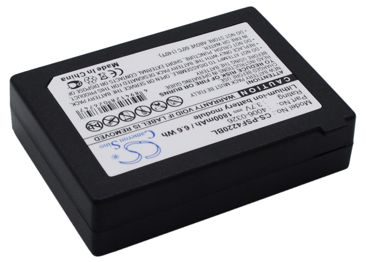Batterie de scanner de codes-barres pour Psc Falcon 4220 3.7v, 1800mah - 6.66wh Scanner de codes-barres Cameron Sino Technology Limited