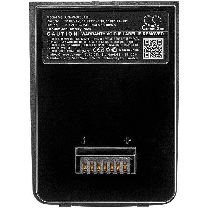 Batterie pour Psion, Ep10, Ep1031002010062a, Ep1031012040062c 3.7v, 2400mah - 8.88wh Batteries pour Électronique Cameron Sino Technology Limited (Suspendu)