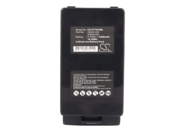 Barcode Scanner Battery For Psion Teklogix 7035, Teklogix 7035i, 7.4v, 2200mah - 16.28wh Barcode Scanner Cameron Sino Technology Limited