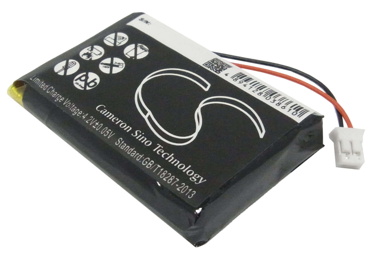 3.7V, Li-Polymer, 1800mAh, DAB Digital battery fits Pure, Lp37, Digital Pocket Dab1500, Pocketdab 1500, 6.66Wh DAB Digital Cameron Sino Technology Limited