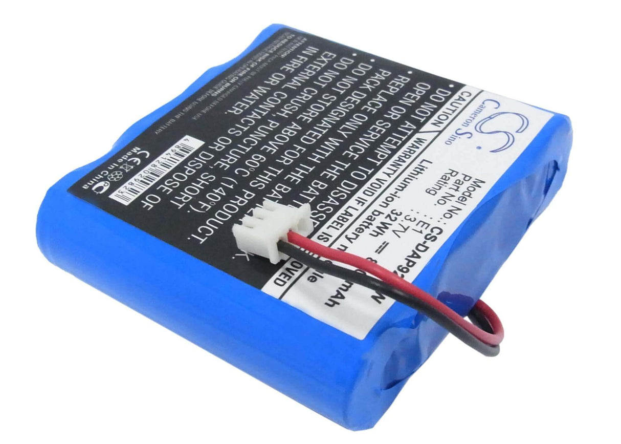 3.7V, Li-ion, 8800mAh, DAB Digital battery fits Pure, E1, Evoke 1s, Evoke 2s, 32.56Wh DAB Digital Cameron Sino Technology Limited