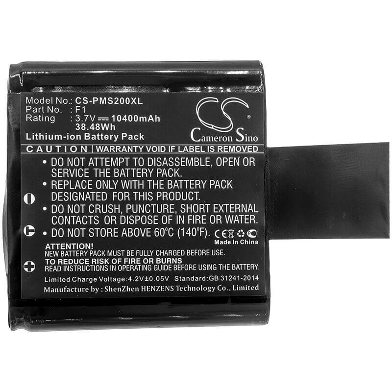 3.7V, Li-ion, 10400mAh, DAB Digital battery fits Pure, F1, Avalon N5, Evoke D4, 38.48Wh DAB Digital Cameron Sino Technology Limited