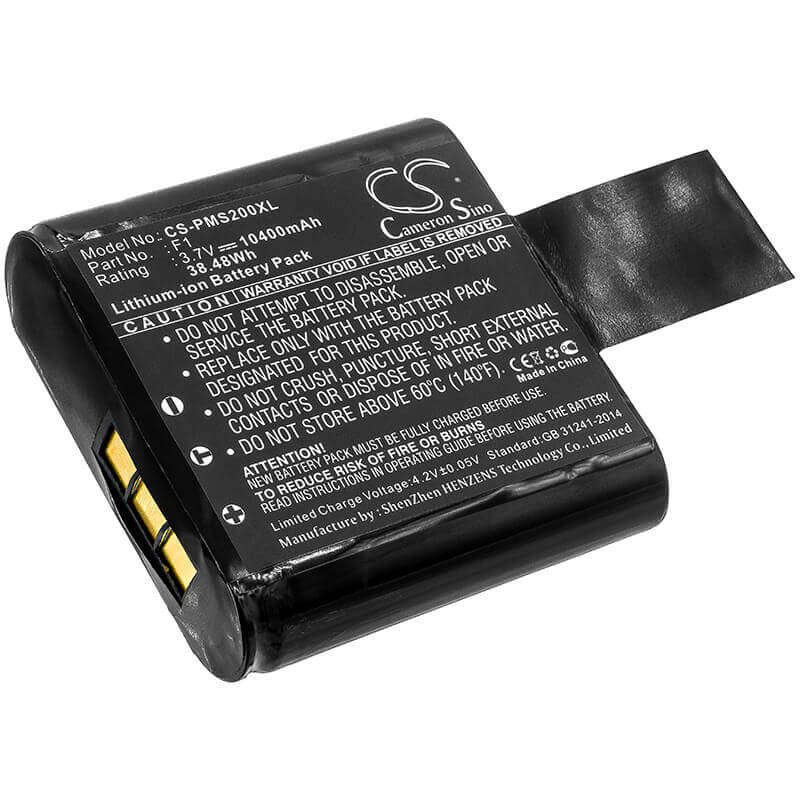 3.7V, Li-ion, 10400mAh, DAB Digital battery fits Pure, F1, Avalon N5, Evoke D4, 38.48Wh DAB Digital Cameron Sino Technology Limited