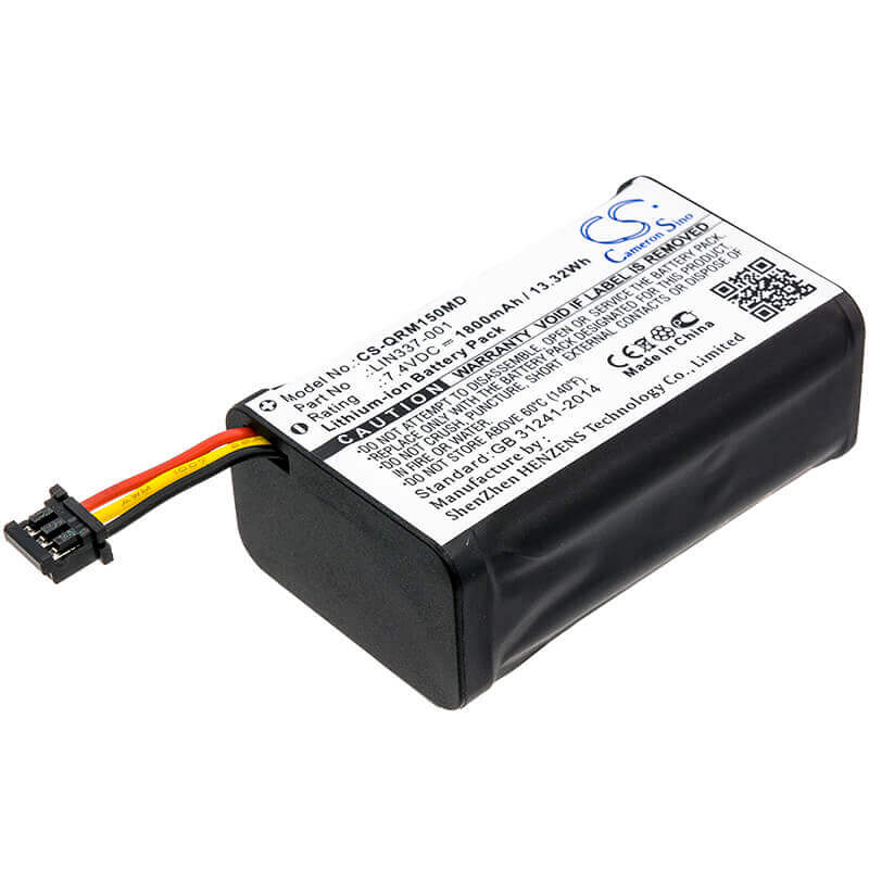 7.4V, Li-ion, 1800mAh, Medical battery fits Eitan Medical, Qcore, 05020-160-0001-bat, Sapphire Infusion Pump, 13.32Wh Medical Cameron Sino Technology Limited (Medical)