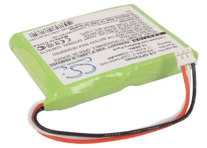 7.4V, Li-ion, 1700mAh, Media Player battery fits Q-sonic, Cgp345010g, Multimedia X-dream-player, Pe-2058, 12.58Wh Media Player Cameron Sino Technology Limited