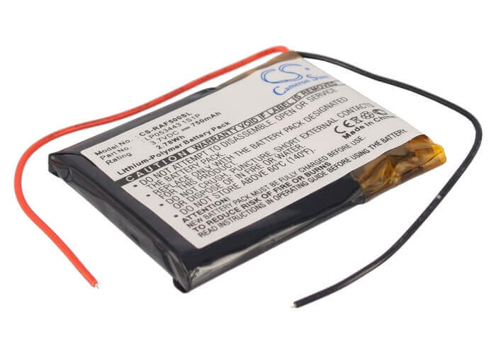 3,7V, Li-Polymer, 750mAh, batterie GPS compatible avec Rac, Lp053443 1s1p, 5000 Large, 2,78Wh GPS, Navigator Cameron Sino Technology Limited