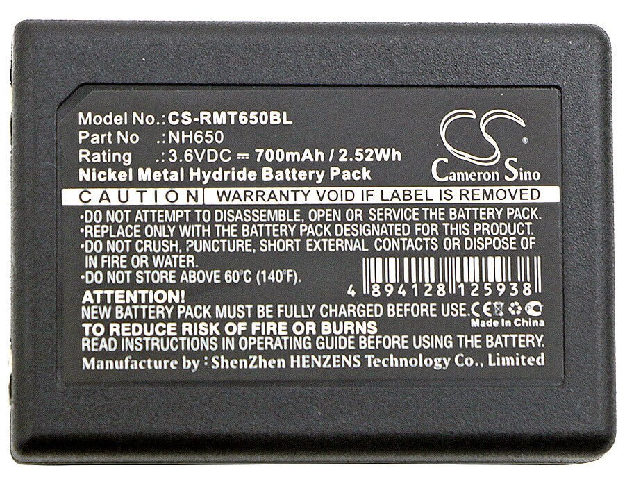 Crane Remote Battery For Ravioli Joy, Lnh650 3.6v, 700mah - 2.52wh Crane Remote Control Cameron Sino Technology Limited