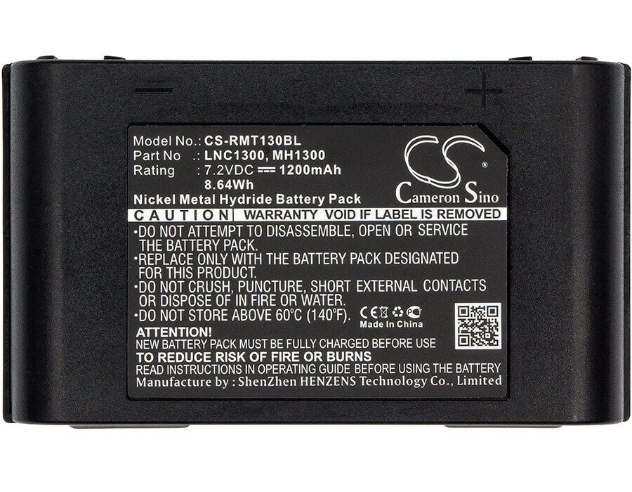 Crane Remote Battery For Ravioli, Mh1300, Micropiu 7.2v, 1200mah - 8.64wh Crane Remote Control Cameron Sino Technology Limited