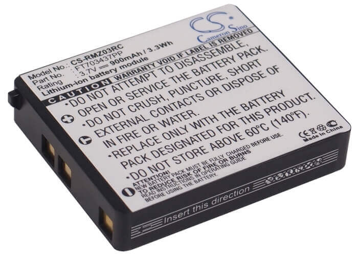 3.7V, Li-ion, 900mAh, Keyboard,Mouse battery fits Razer, Ft703437pp, Mamba Rc03, Rc03-001201, 3.33Wh Keyboard,Mouse Cameron Sino Technology Limited