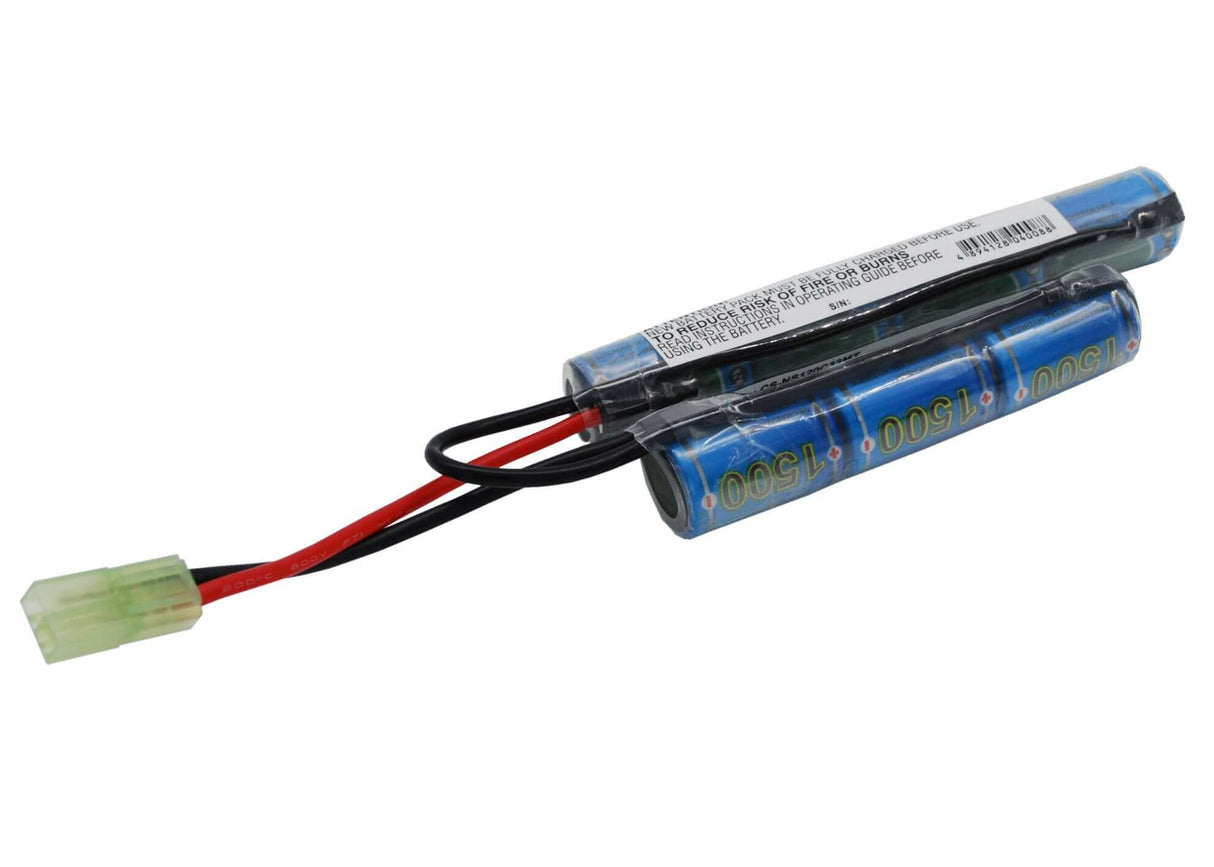 8.4V, Ni-MH, 1500mAh, Airsoft Guns battery fits Rc, Cs-ns120c33mt, Cs-ns120c33mt, 12.6Wh Airsoft Guns Cameron Sino Technology Limited