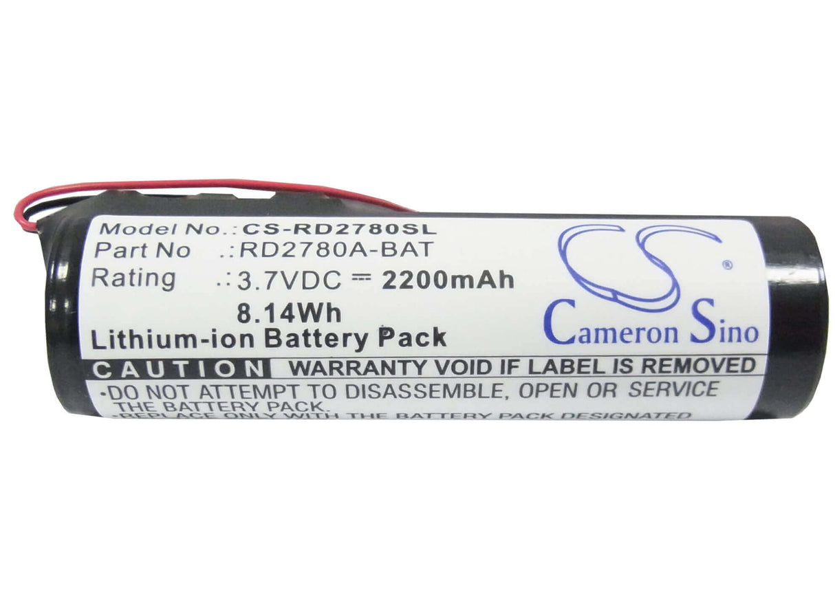 3.7V, Li-ion, 2200mAh, Media Player battery fits Rca, Rd2780a-bat, Lyra Jukebox Rd2780 Mp3 Playme, 8.14Wh Media Player Cameron Sino Technology Limited