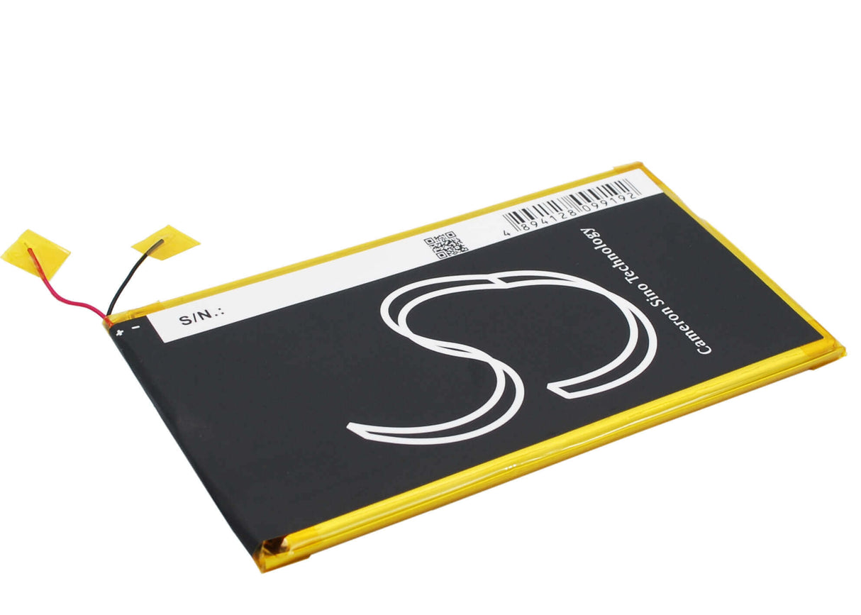 3.7V, Li-Polymer, 4200mAh, Tablet battery fits Rca, Mh49370, 10", Rct6203w46, 15.54Wh Tablet Cameron Sino Technology Limited