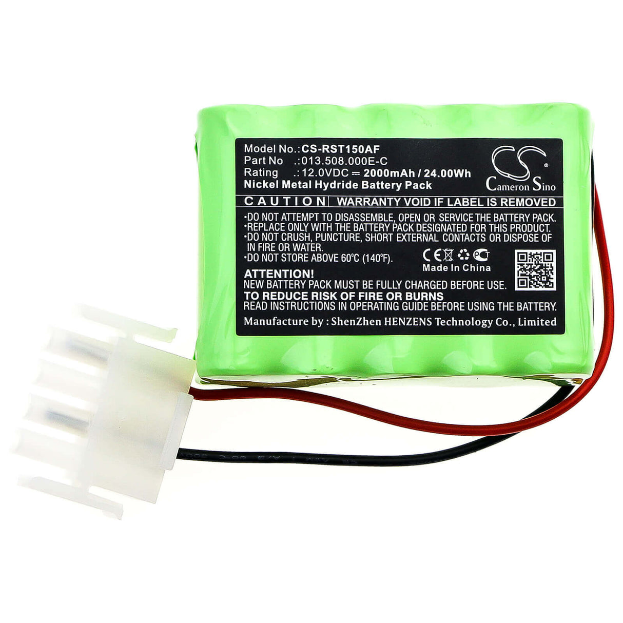 Batterie de porte automatique pour Record, Sta15 12v, 2000mah - 24,00wh Portes automatiques Cameron Sino Technology Limited