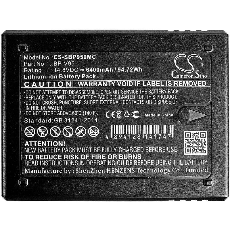 Camera Battery For Red, Epic, One, Scarlet Dragon 14.8v, 6400mah - 94.72wh Camera Cameron Sino Technology Limited (Camera)