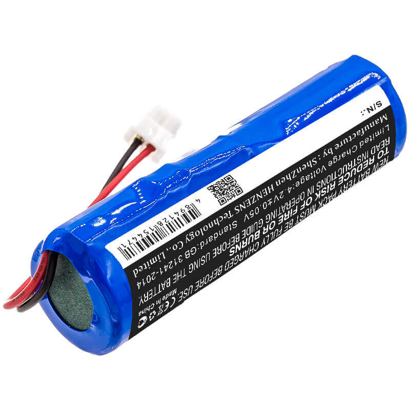 3.7V, Li-ion, 3400mAh, Medical battery fits Reichert, 13851-873, Epg-1446, Pt100 Tonometer, 12.58Wh Medical Cameron Sino Technology Limited (Medical)