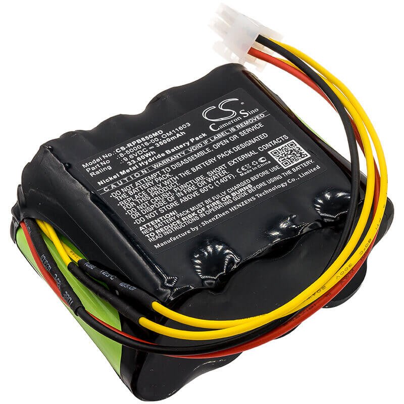 9.6V, Ni-MH, 3500mAh, Medical battery fits Respironics, 8-500016-00, Bipap Focus Ventilator, 33.60Wh Medical Cameron Sino Technology Limited (Medical)