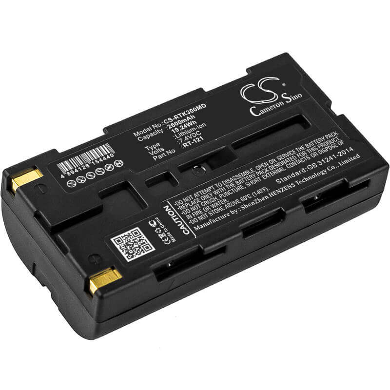 7,4V, Li-ion, 2600mAh, Batterie médicale compatible avec Luneau, Righton, 88889045, Retinomax Iii K+, 19,24Wh Medical Cameron Sino Technology Limited (Médical)