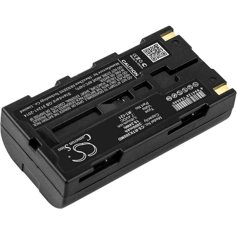 7,4V, Li-ion, 2600mAh, Batterie médicale compatible avec Luneau, Righton, 88889045, Retinomax Iii K+, 19,24Wh Medical Cameron Sino Technology Limited (Médical)
