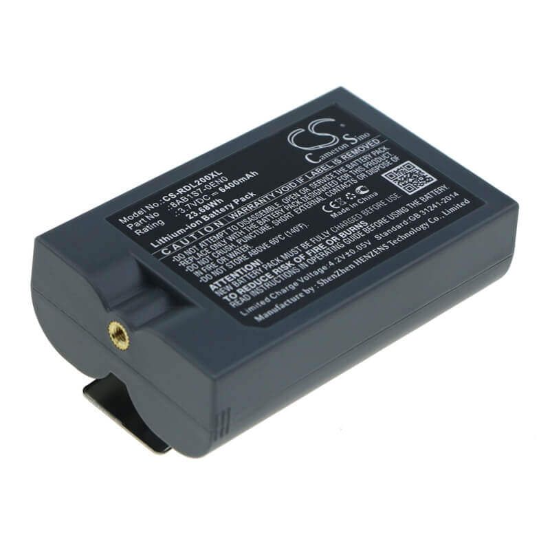 6400mAh, Home Security Camera Battery For Ring, 8vr1s7, Spotlight Cam, Video Doorbell 2 3.7v, 23.68wh Home Security Camera Cameron Sino Technology Limited