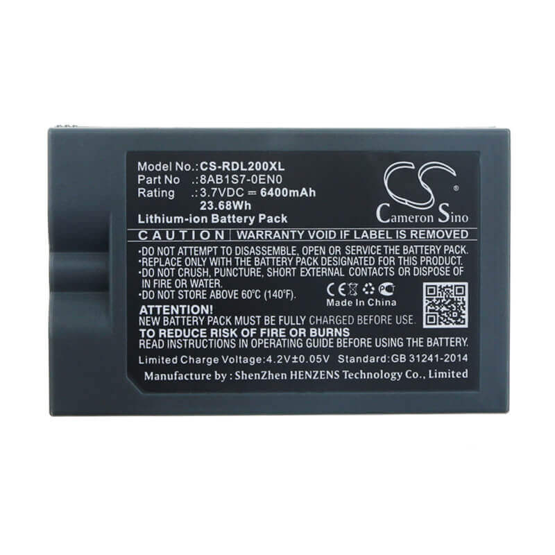 6400mAh, Home Security Camera Battery For Ring, 8vr1s7, Spotlight Cam, Video Doorbell 2 3.7v, 23.68wh Home Security Camera Cameron Sino Technology Limited