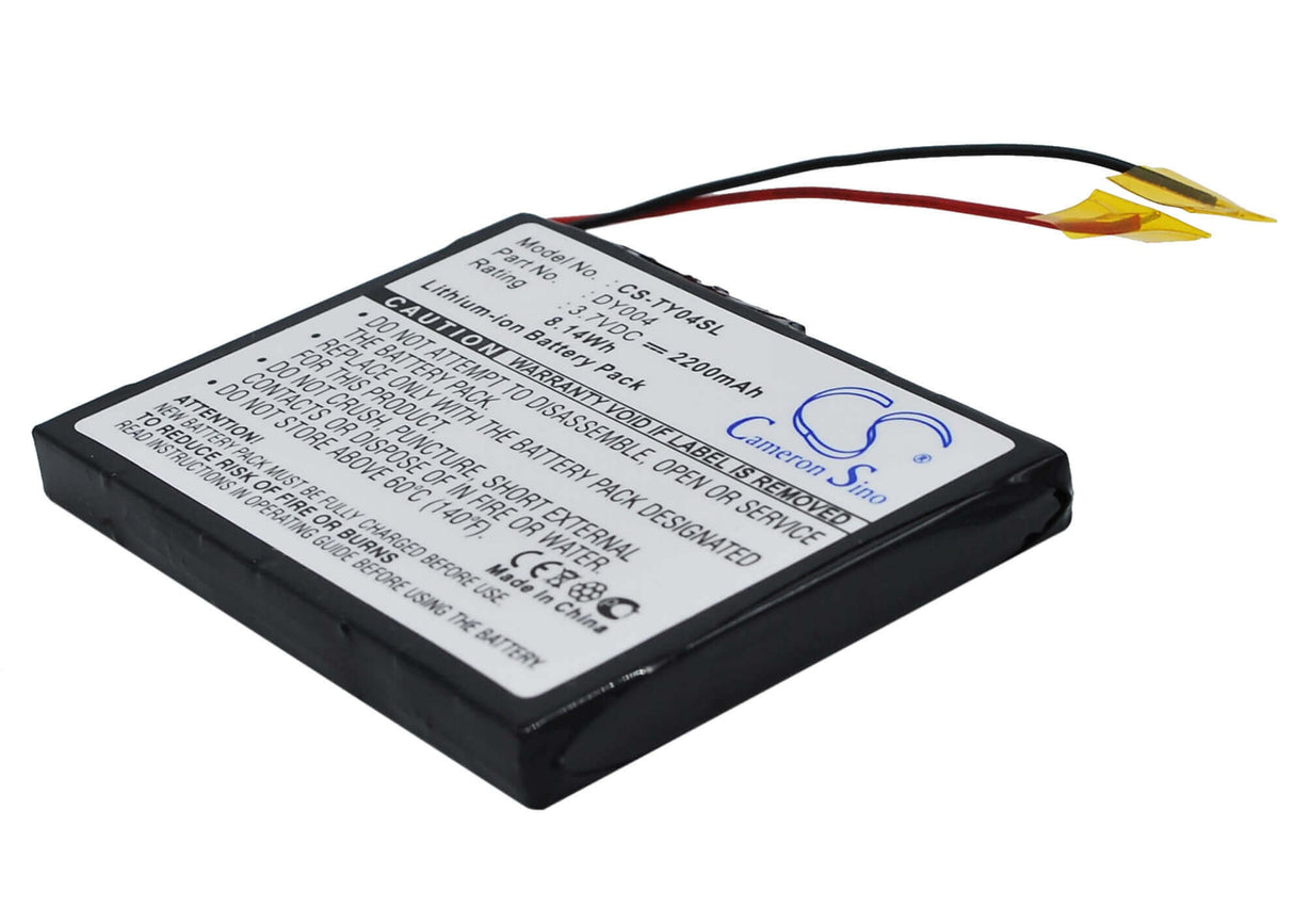 Battery For Rio Karma 20gb 3.7v, 2200mah - 8.14wh Batteries for Electronics Cameron Sino Technology Limited (Suspended)