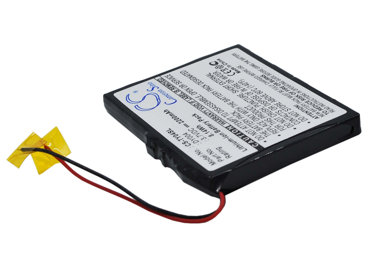 Battery For Rio Karma 20gb 3.7v, 2200mah - 8.14wh Batteries for Electronics Cameron Sino Technology Limited (Suspended)