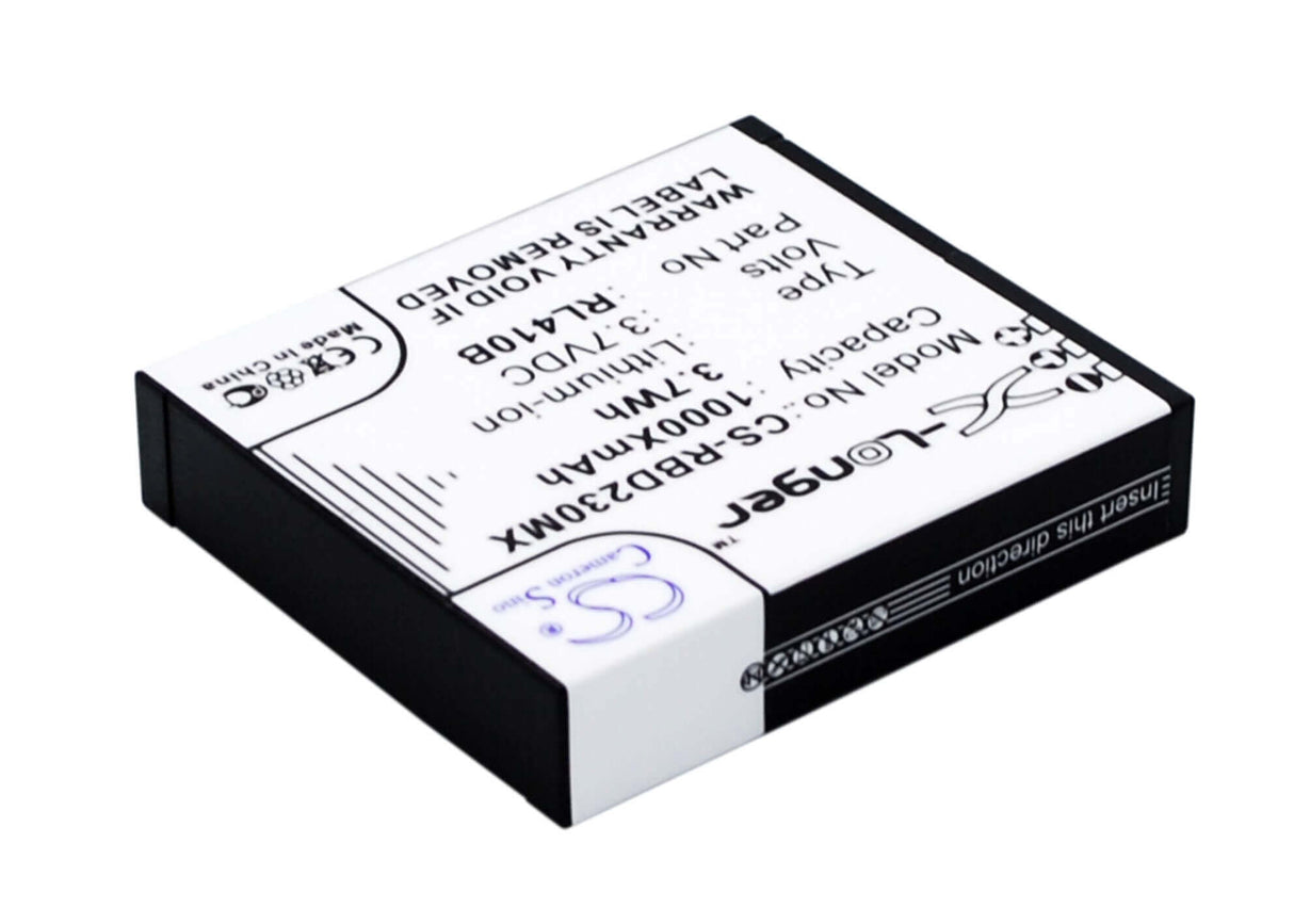 3.7V, Li-ion, 1000mAh, Camera battery fits Rollei, Rl410b, Actioncam 230, Actioncam 240, 3.7Wh Camera Cameron Sino Technology Limited (Camera)