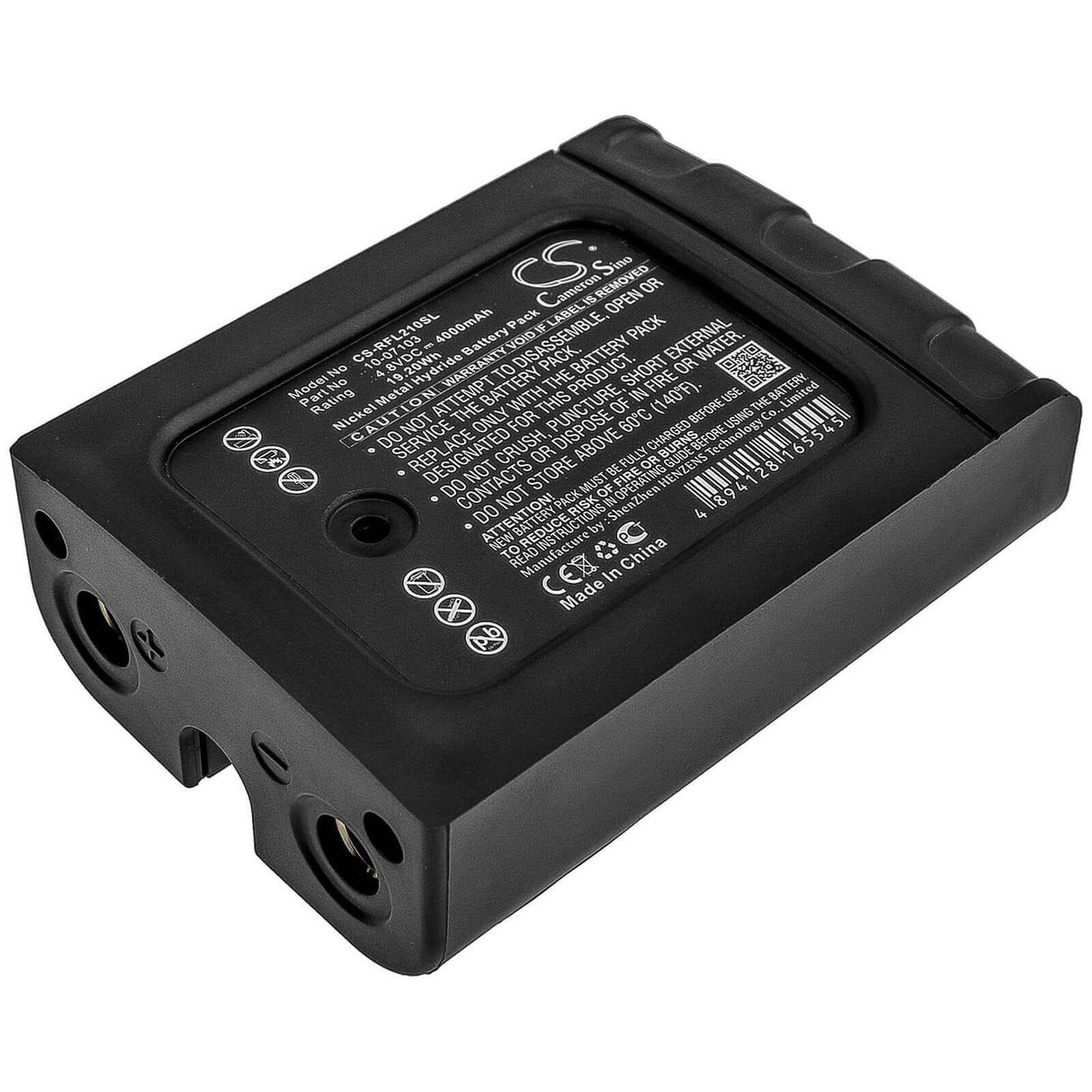 4.8V, Ni-MH, 4000mAh, Equipment battery fits Geo-fennel, 10-07103, Rotationslaser FL 210, 19.2Wh Equipment, Survey, Test Cameron Sino Technology Limited