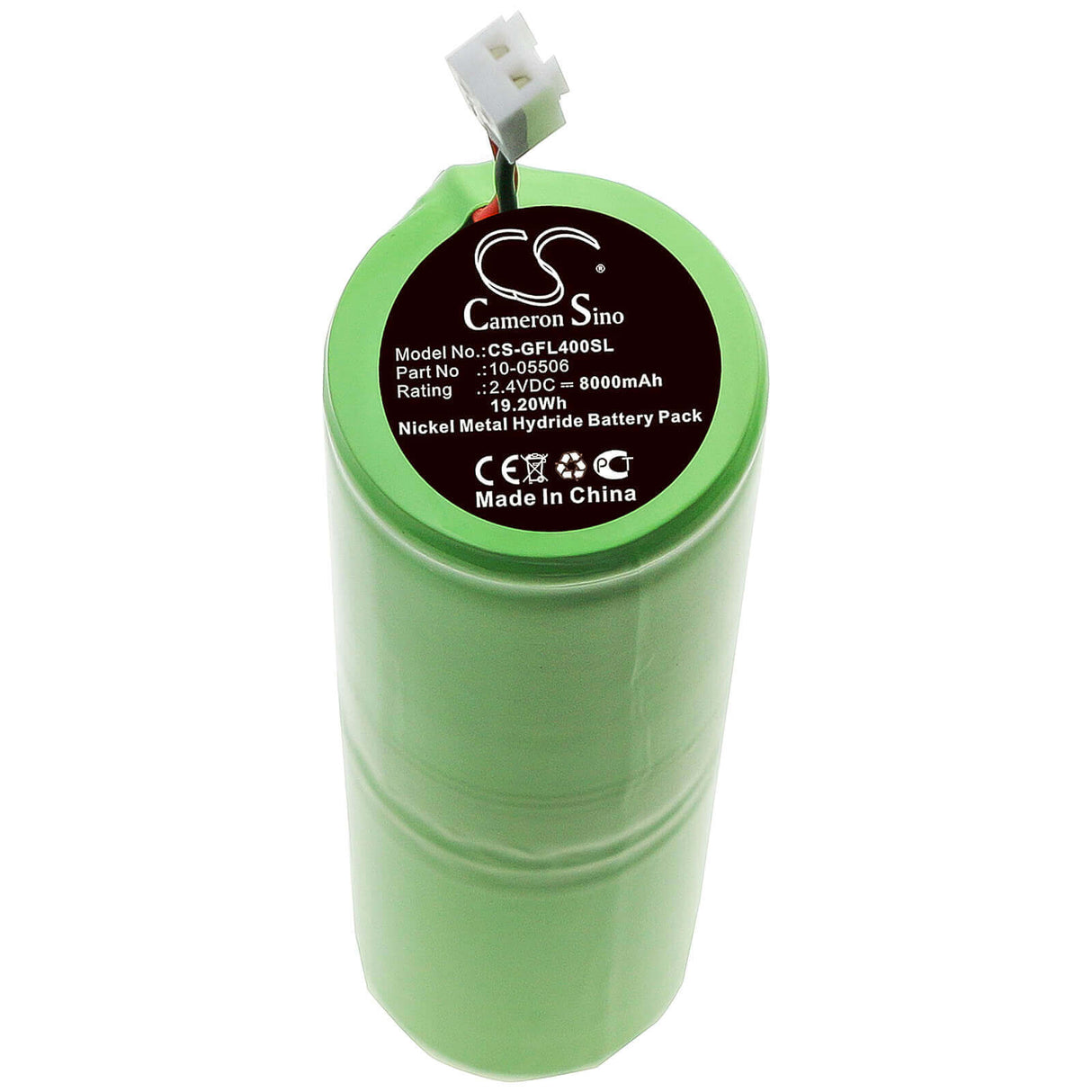 2.4V, Ni-MH, 8000mAh, Equipment battery fits Geo-fennel, 10-05506, FL 1000, Fl 200a-n, 19.2Wh Equipment, Survey, Test Cameron Sino Technology Limited