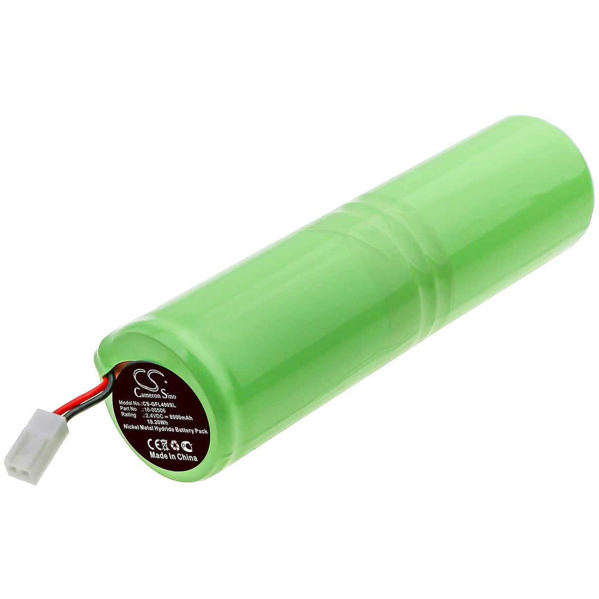 2.4V, Ni-MH, 8000mAh, Equipment battery fits Geo-fennel, 10-05506, FL 1000, Fl 200a-n, 19.2Wh Equipment, Survey, Test Cameron Sino Technology Limited