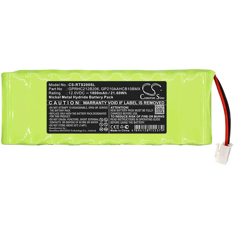 12.0V, Ni-MH, 1800mAh, Smart Home battery fits Roto, 2412-3011, Rt2, Rt2 Solar Funk, 21.6Wh Smart Home Cameron Sino Technology Limited