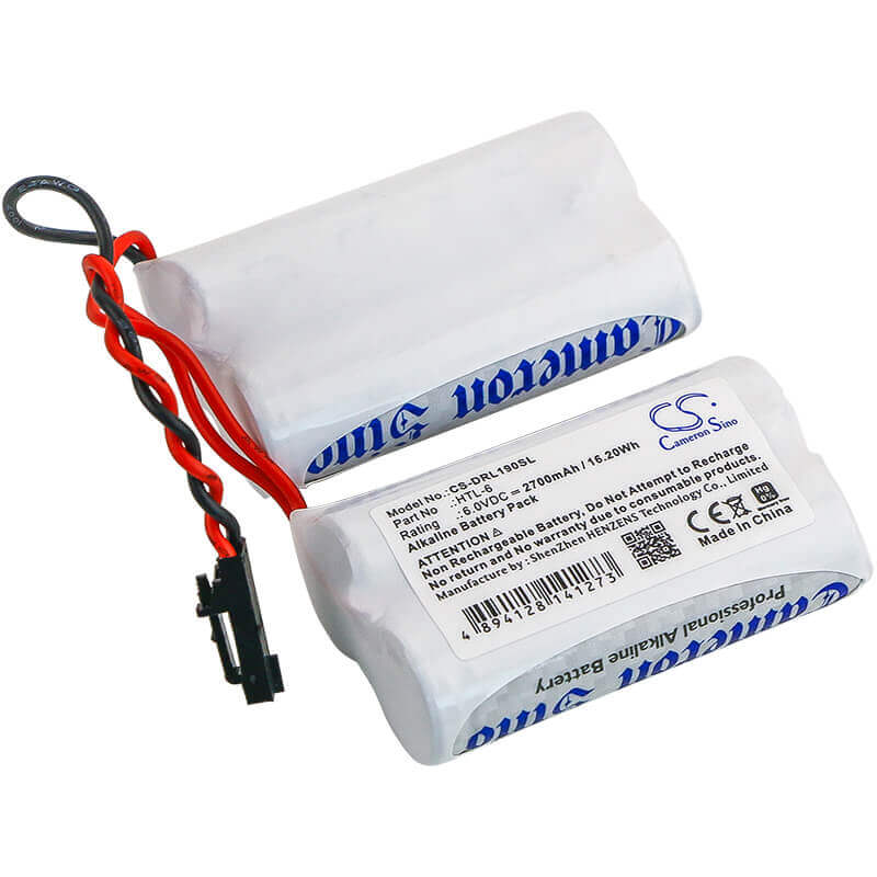 6.0V, Alkaline, 2700mAh, Door Lock battery fits Winfield, Saft, Saflock, 1790025, 6800121, S90040, 16.2Wh Door Lock Cameron Sino Technology Limited
