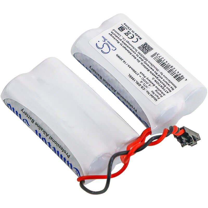 6.0V, Alkaline, 2700mAh, Door Lock battery fits Winfield, Saft, Saflock, 1790025, 6800121, S90040, 16.2Wh Door Lock Cameron Sino Technology Limited