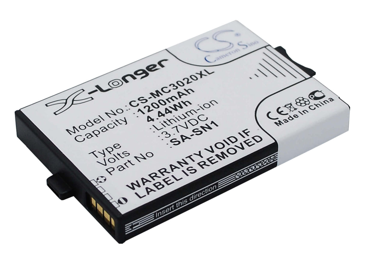 3.7V, Li-ion, 1200mAh, SmartPhone battery fits Sagem, 251212309, 3000, 3016, 4.44Wh Mobile, SmartPhone Cameron Sino Technology Limited (Suspended)