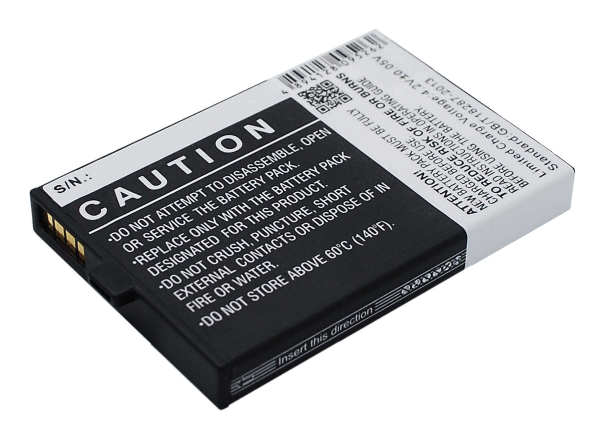 3.7V, Li-ion, 1200mAh, SmartPhone battery fits Sagem, 251212309, 3000, 3016, 4.44Wh Mobile, SmartPhone Cameron Sino Technology Limited (Suspended)