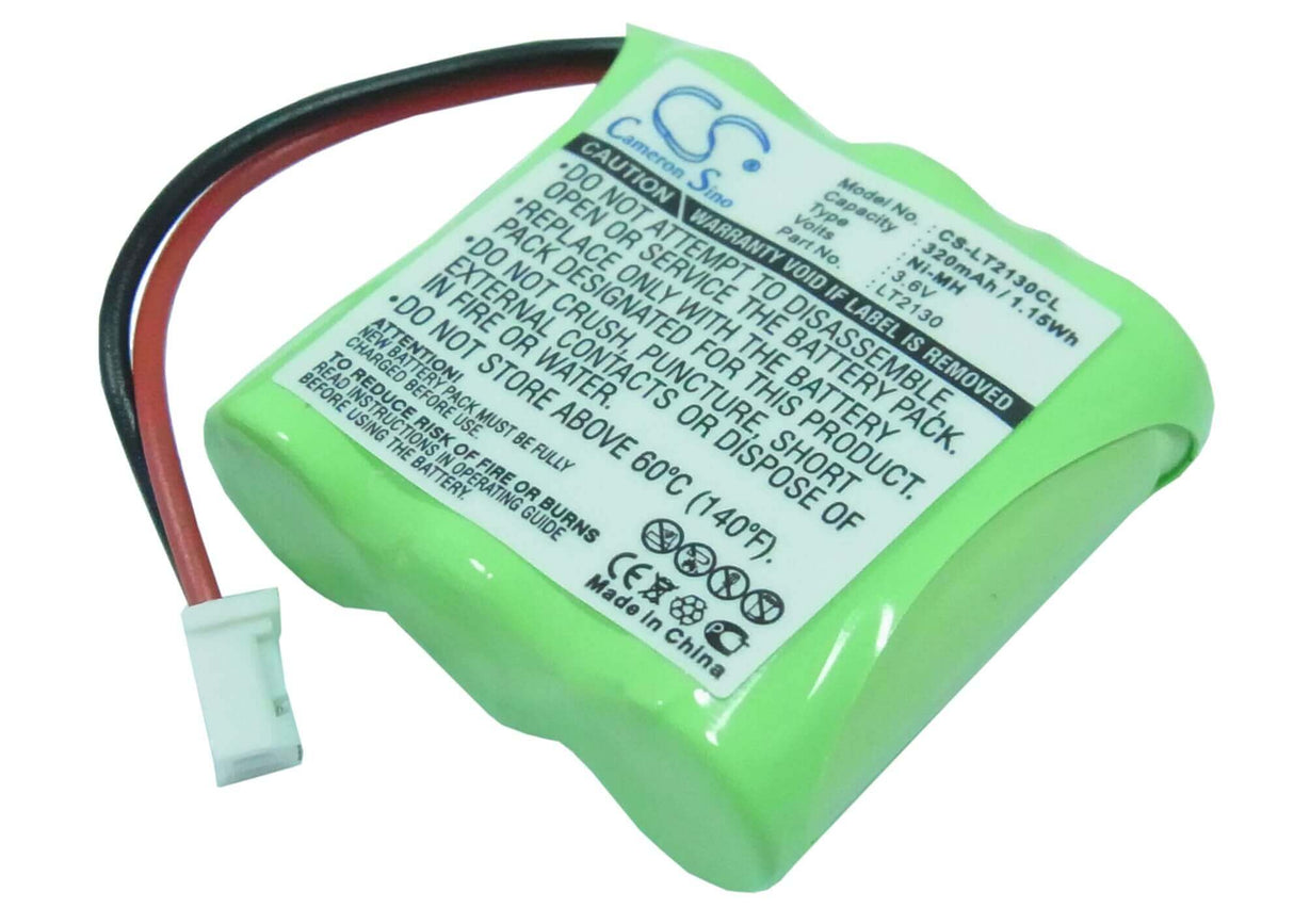 3,6V, Ni-MH, 320mAh, batterie de téléphone sans fil compatible avec Loewe, Sagem, Mbo, Alpha Lt2130, Alpha Tel3100, 1,152Wh Téléphone sans fil Cameron Sino Technology Limited (Téléphone sans fil)