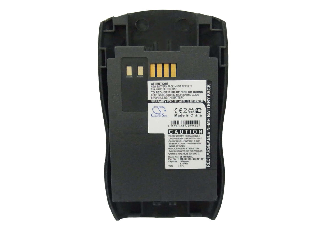 3,7V, Li-ion, 1000mAh, Batterie de smartphone compatible avec Sagem, 238127153, 900, 920, 3,7Wh Mobile, Smartphone Cameron Sino Technology Limited (Smartphone)