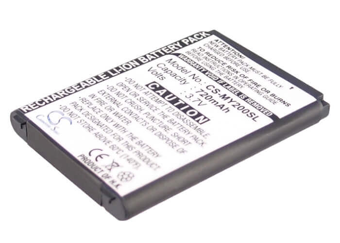 3,7V, Li-ion, 720mAh, batterie de smartphone compatible Sagem, 188881300, My200x, My201x, 2,66Wh Mobile, Smartphone Cameron Sino Technology Limited (Smartphone)