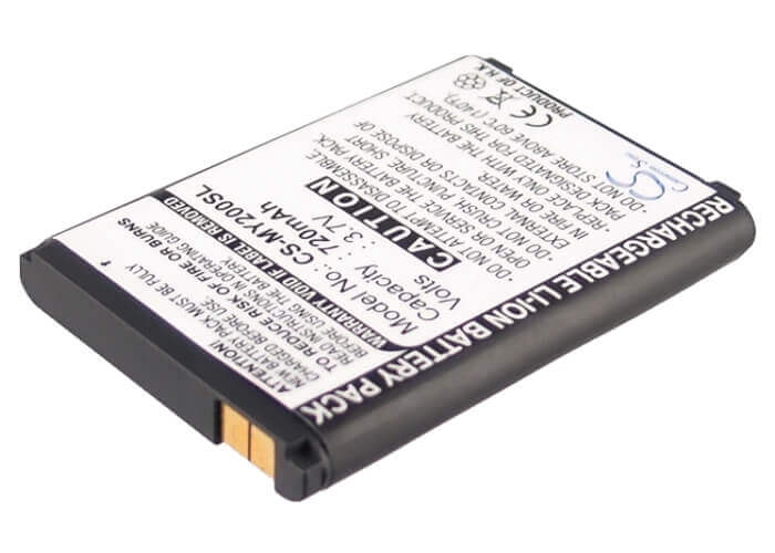3,7V, Li-ion, 720mAh, batterie de smartphone compatible Sagem, 188881300, My200x, My201x, 2,66Wh Mobile, Smartphone Cameron Sino Technology Limited (Smartphone)