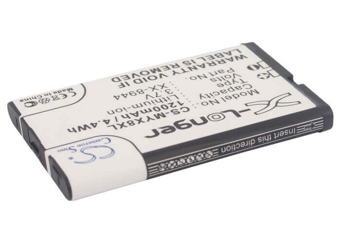 3.7V, Li-ion, 1200mAh, batterie de smartphone compatible avec Sagem, Xx-8944, Myx8, Myx-8, 4.44Wh Mobile, SmartPhone Cameron Sino Technology Limited (Suspendu)