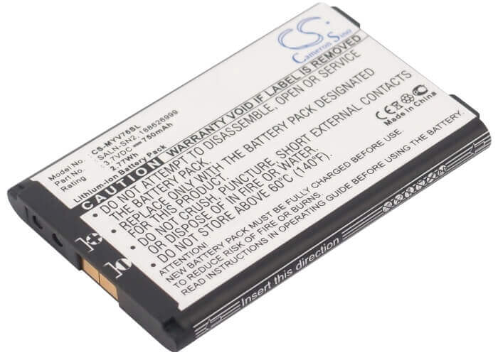 Battery For Sagem Myx6-2, My-v76, Myx62 3.7v, 750mah - 2.78wh Batteries for Electronics Cameron Sino Technology Limited (Suspended)