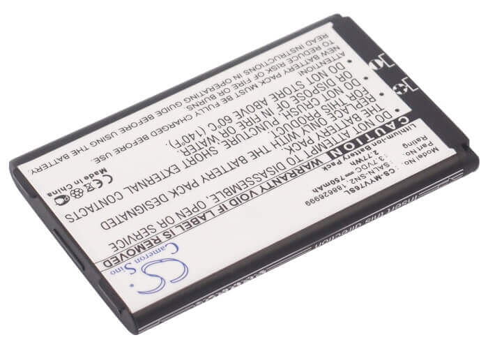Battery For Sagem Myx6-2, My-v76, Myx62 3.7v, 750mah - 2.78wh Batteries for Electronics Cameron Sino Technology Limited (Suspended)