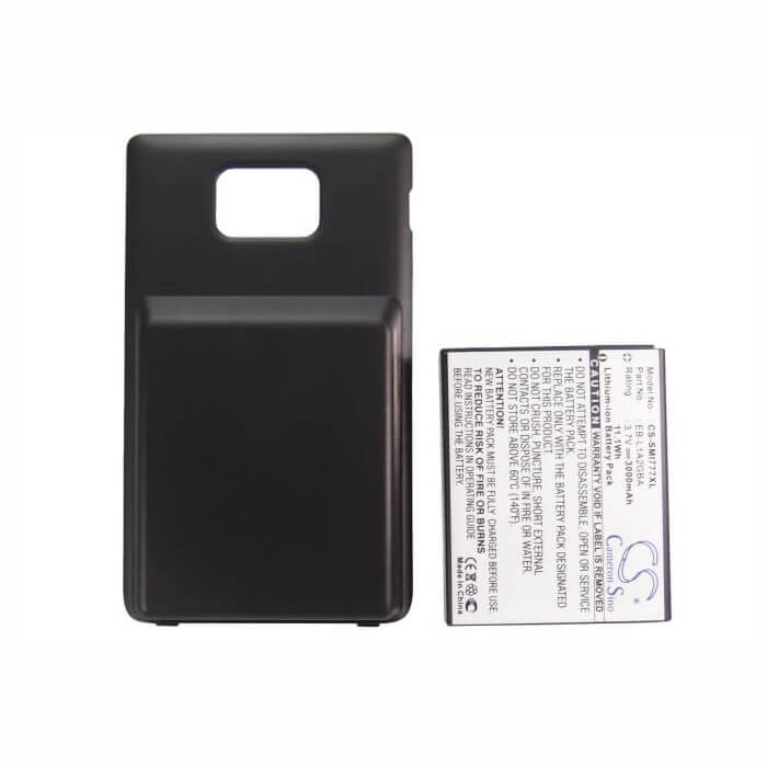 Batterie pour Samsung Attain, Sgh-i777, Galaxy S II 4g 3.7v, 3000mah - 11.10wh Batteries pour l'électronique Cameron Sino Technology Limited (Suspendu)